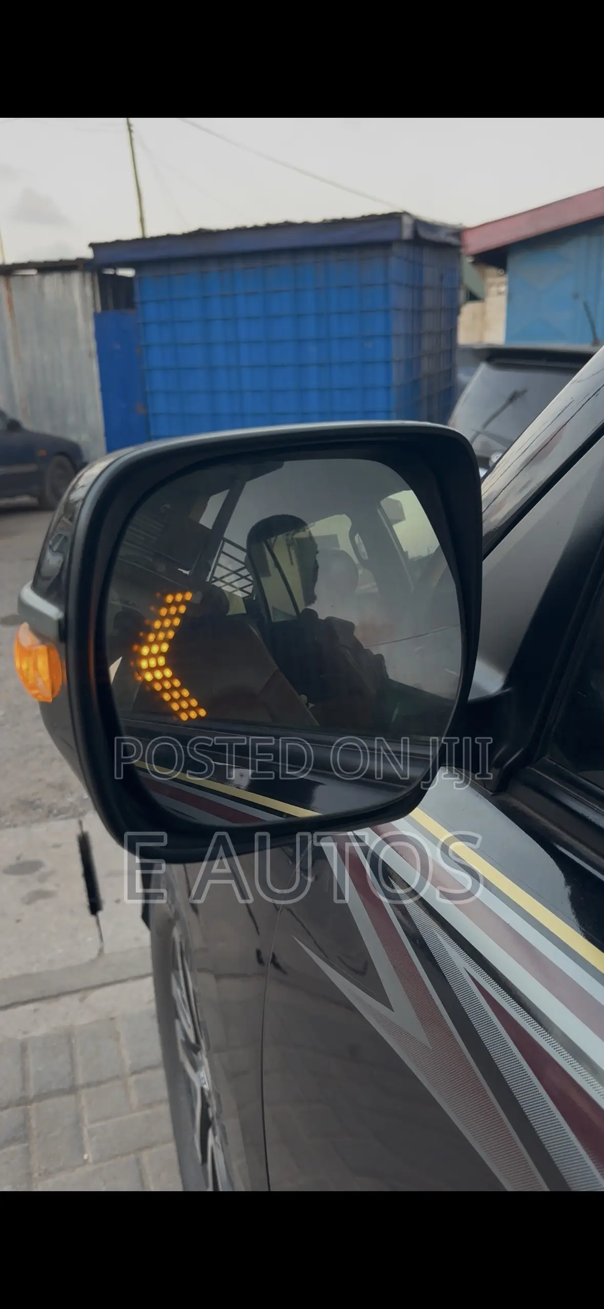 Toyota Land Cruiser Lc300 Side Mirror Led Glass Mirror 2022,2023,2024