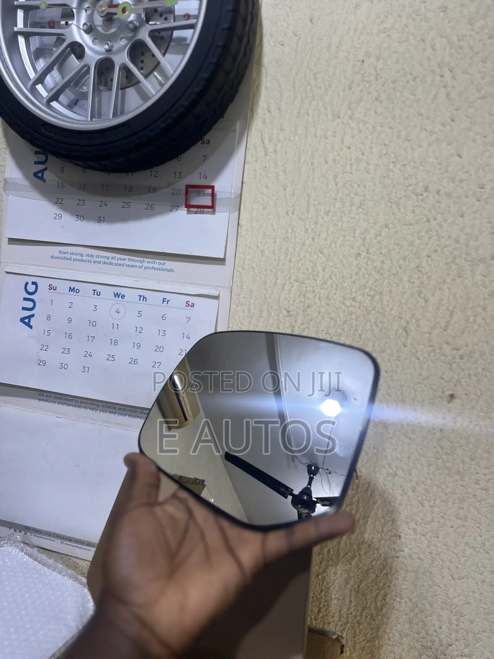Toyota Land Cruiser Lc300 Side Mirror Led Glass Mirror 2022,2023,2024