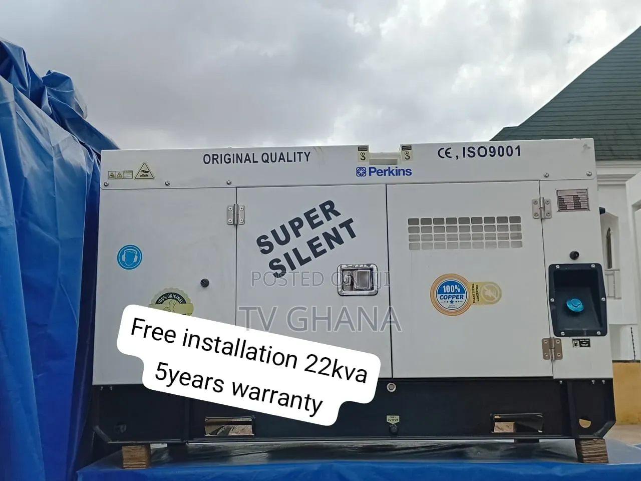 Backup Power
Heavy Duty Perkins 22kVA Generator – Efficient 22kva
