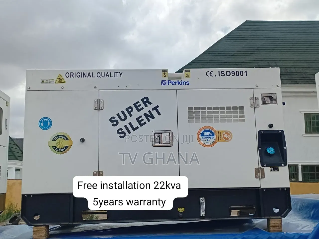 Diesel Power Generator
22kVA Perkins Generator – Dependable22kva