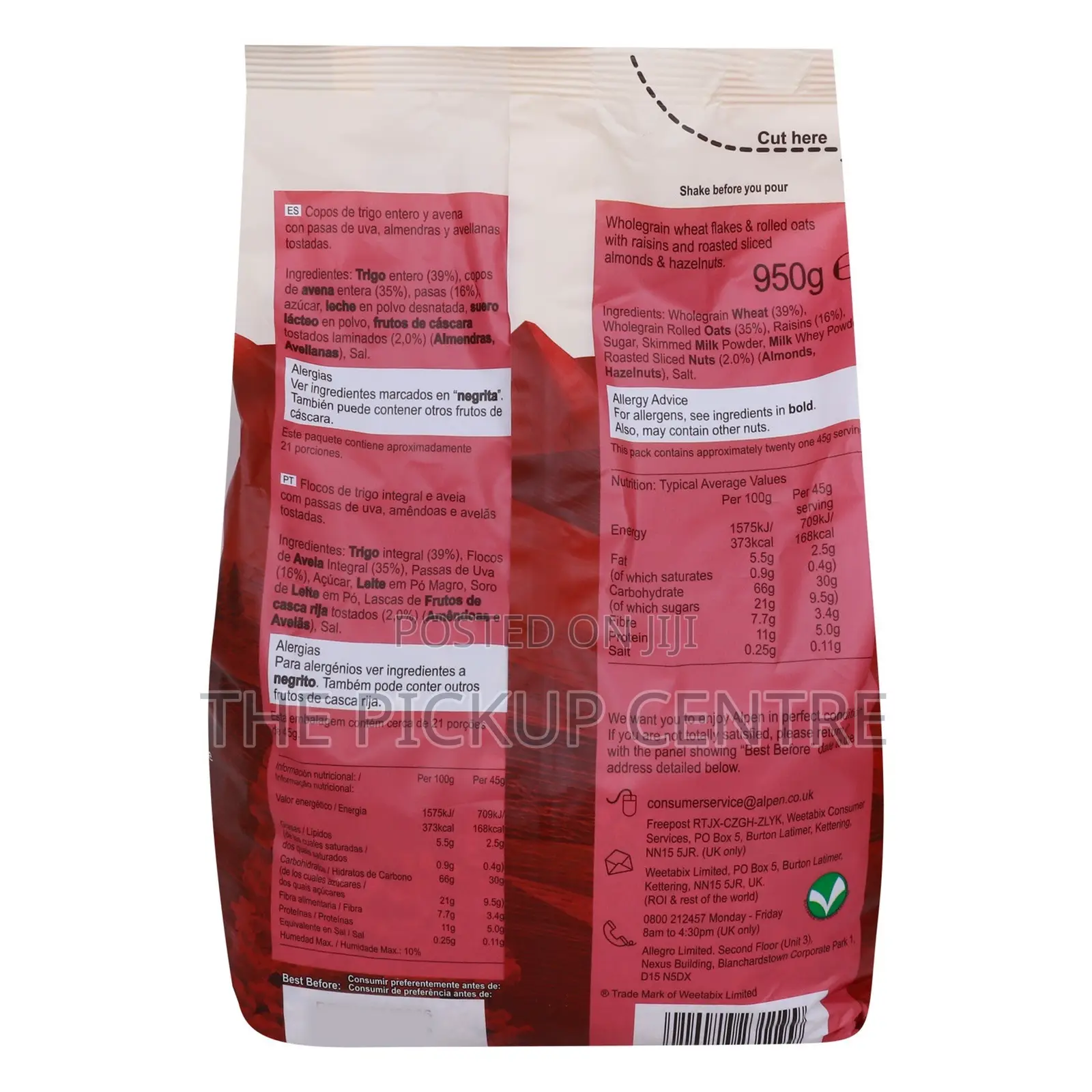 Alpen Original Muesli 950g (Pack of 6)