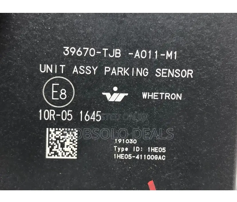 Acura RDX Parking Sensor Control Unit 2019-2023