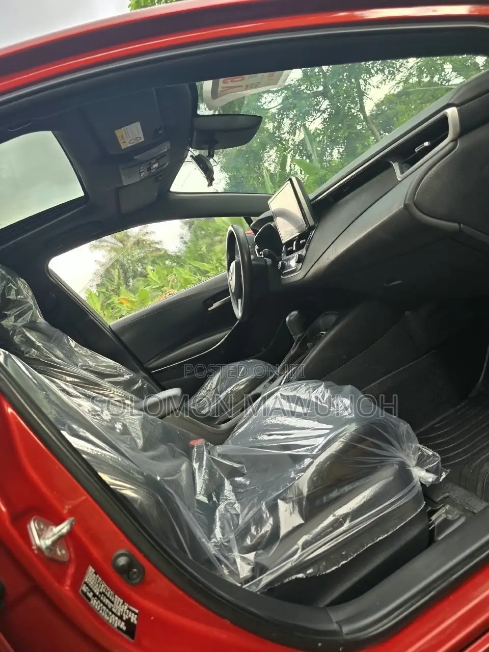 Toyota Corolla 2021 Orange
