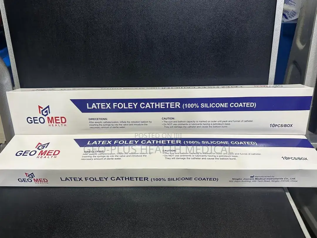 Latex Foley Catheter ( 100% Silicone Coated)