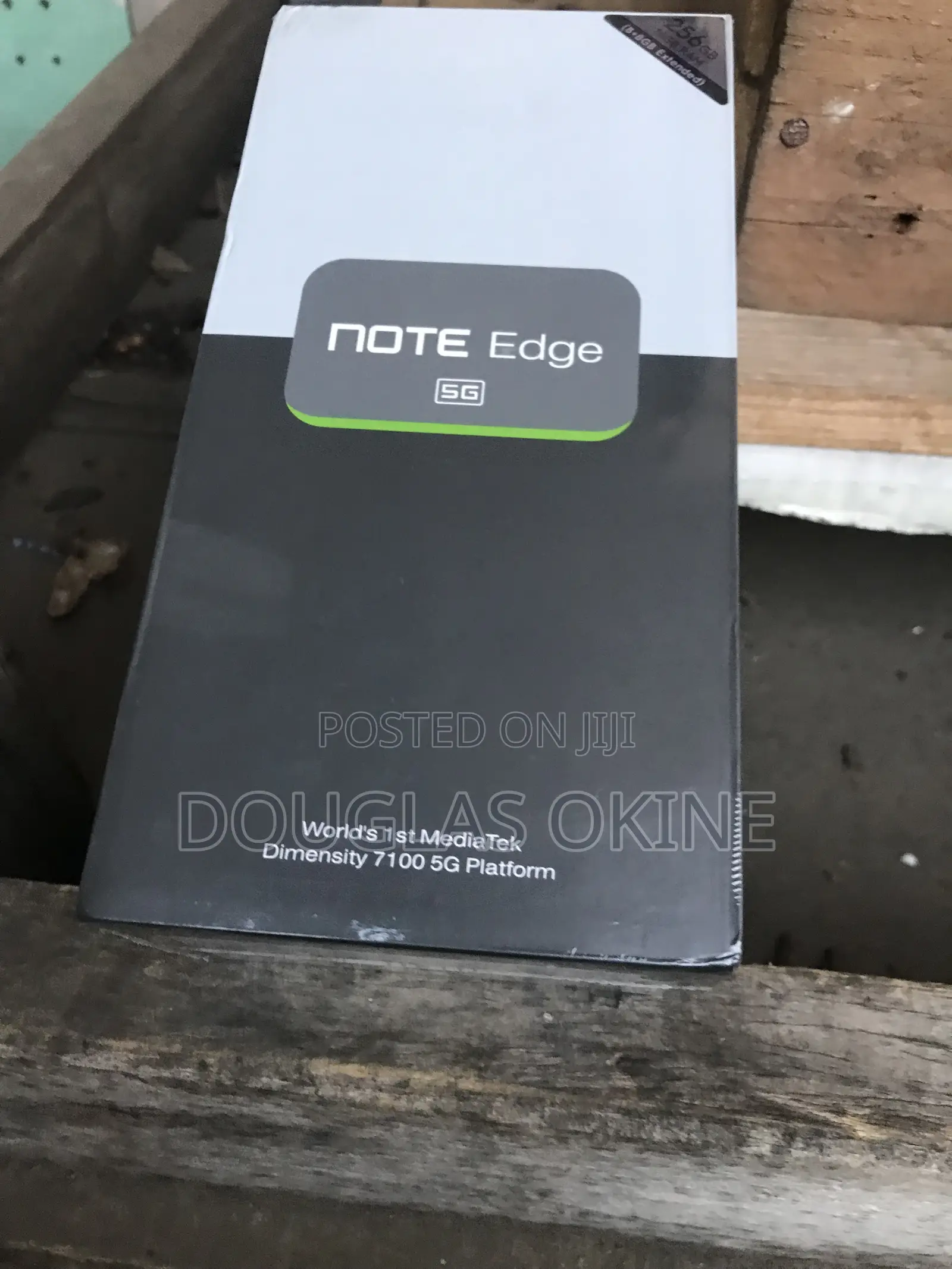 New Infinix Note Edge 256 GB Black