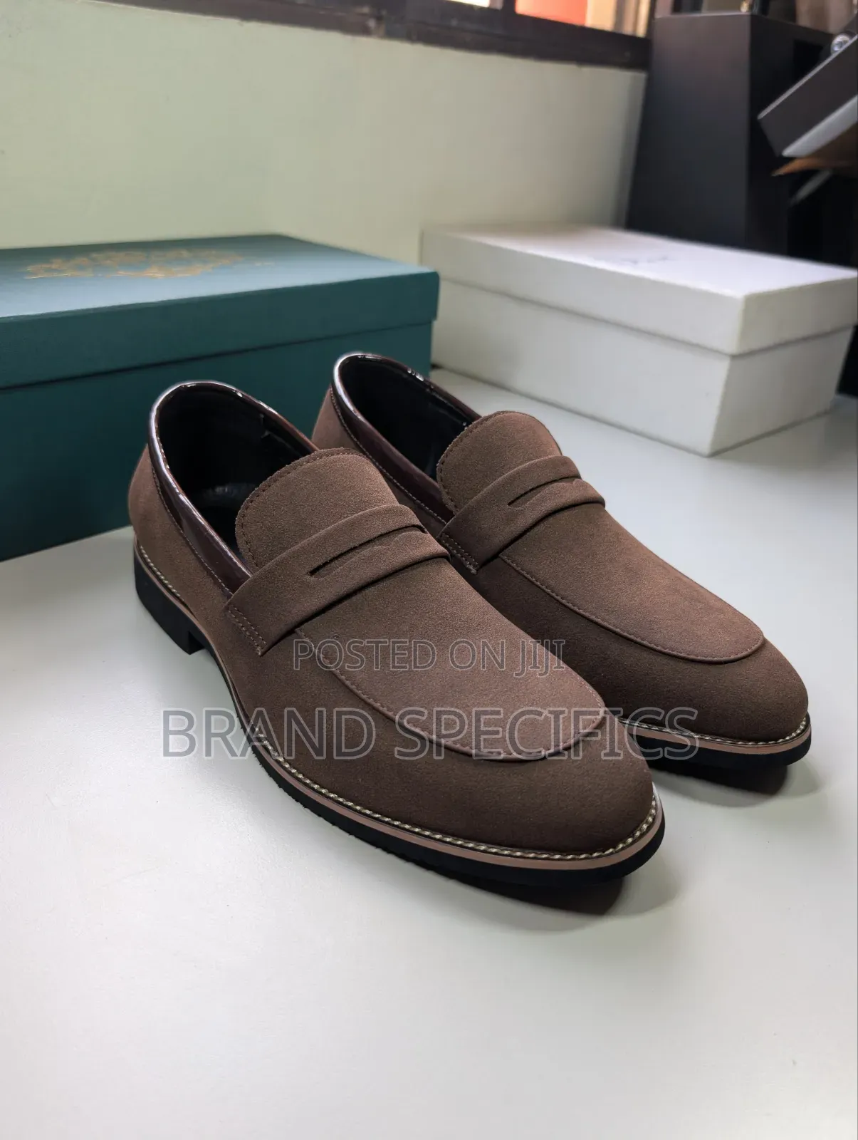 Brown Suede Loafers for Men | Office, Church & Events
