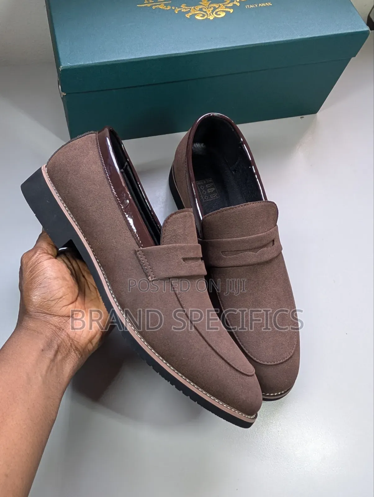 Brown Suede Loafers for Men | Office, Church & Events