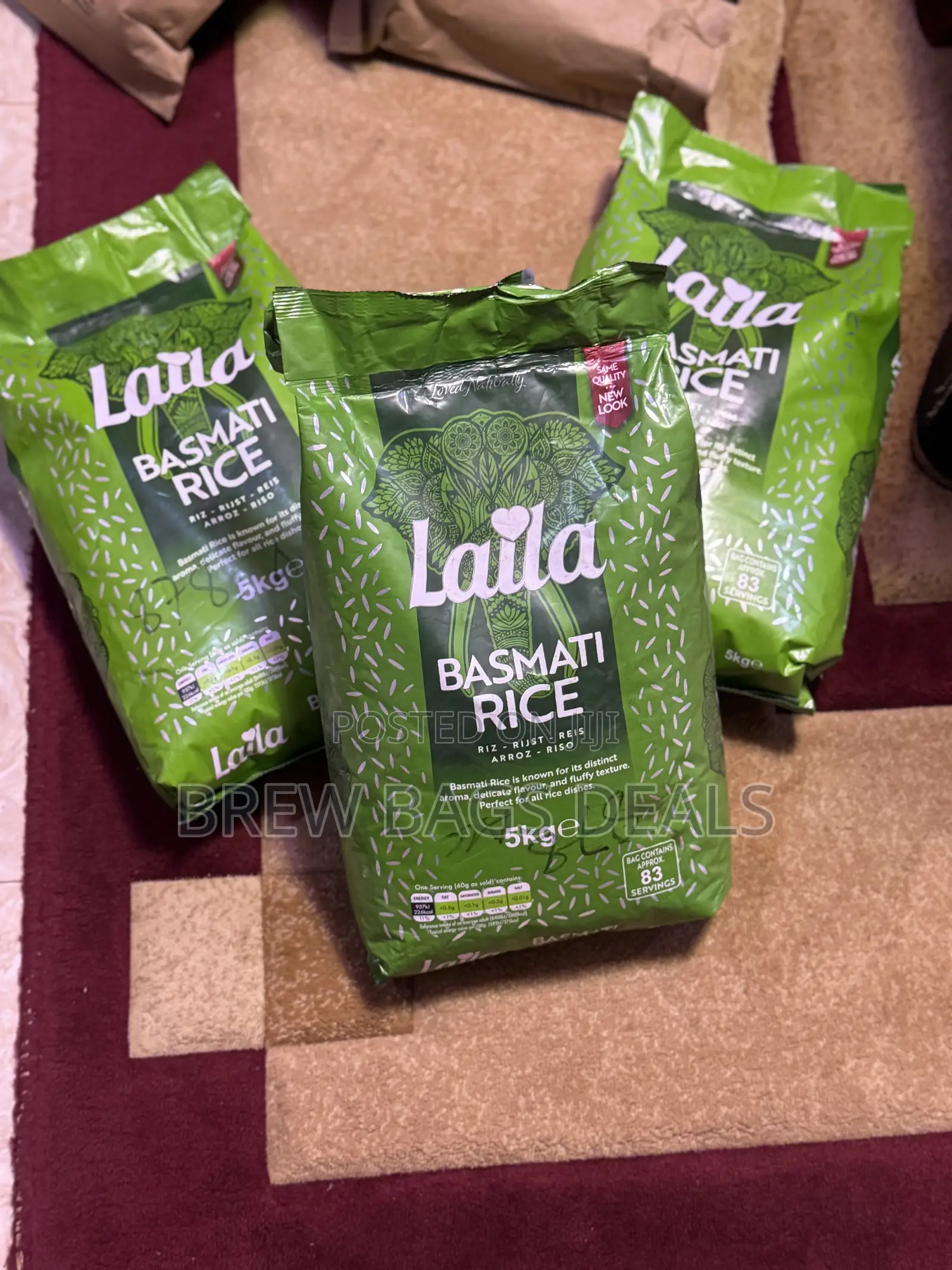 Newly in Laila Basmati Rice 5kg From UK.