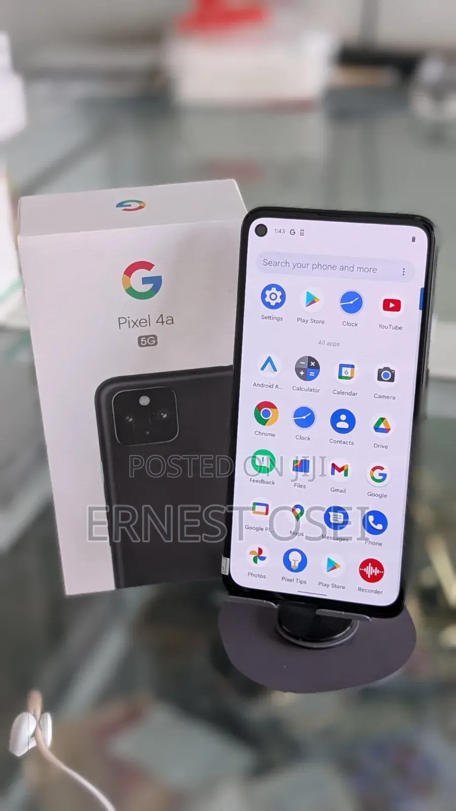 Google Pixel 4a 5G 128 GB Black