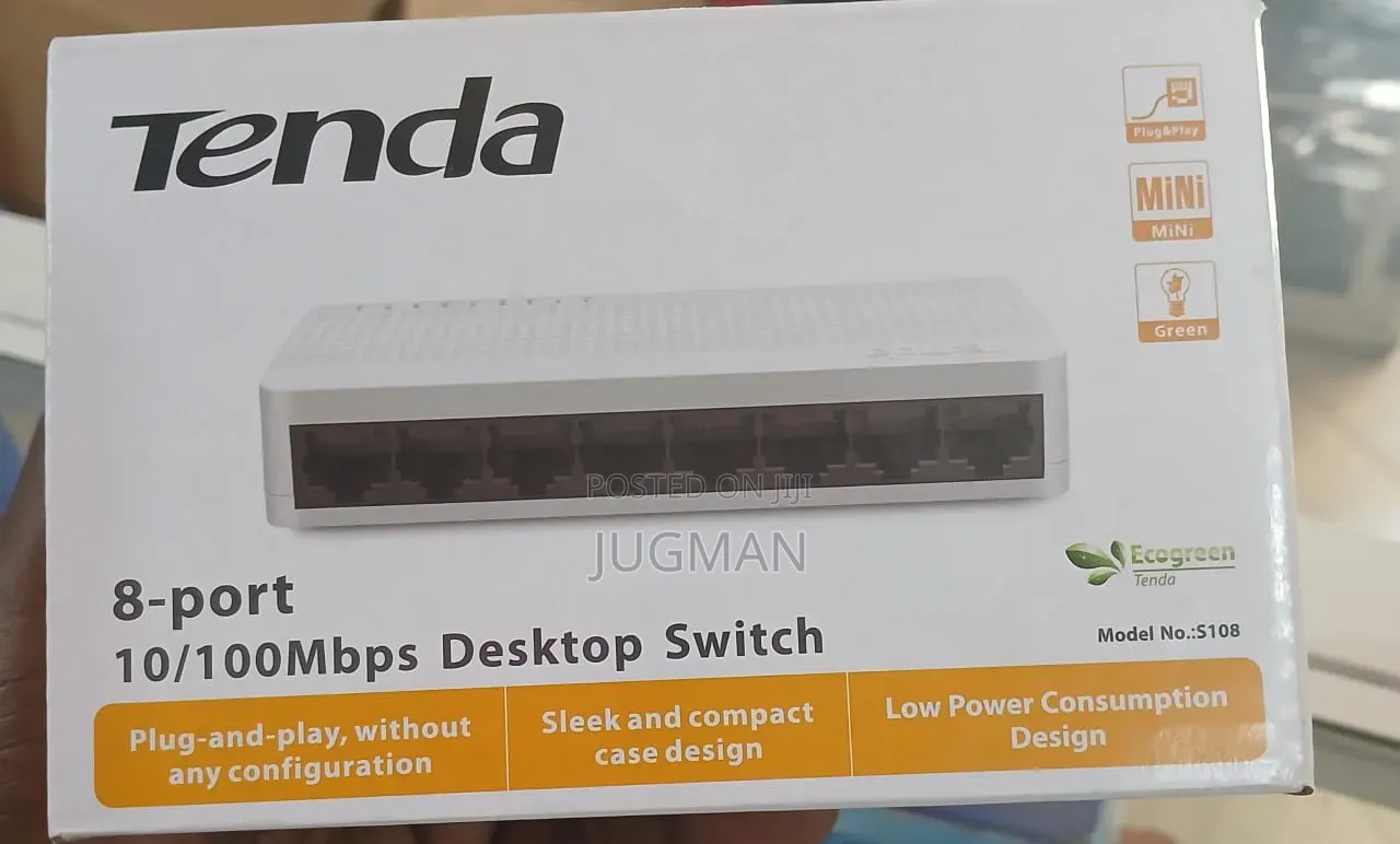 Tenda 8-Port Desktop Switch