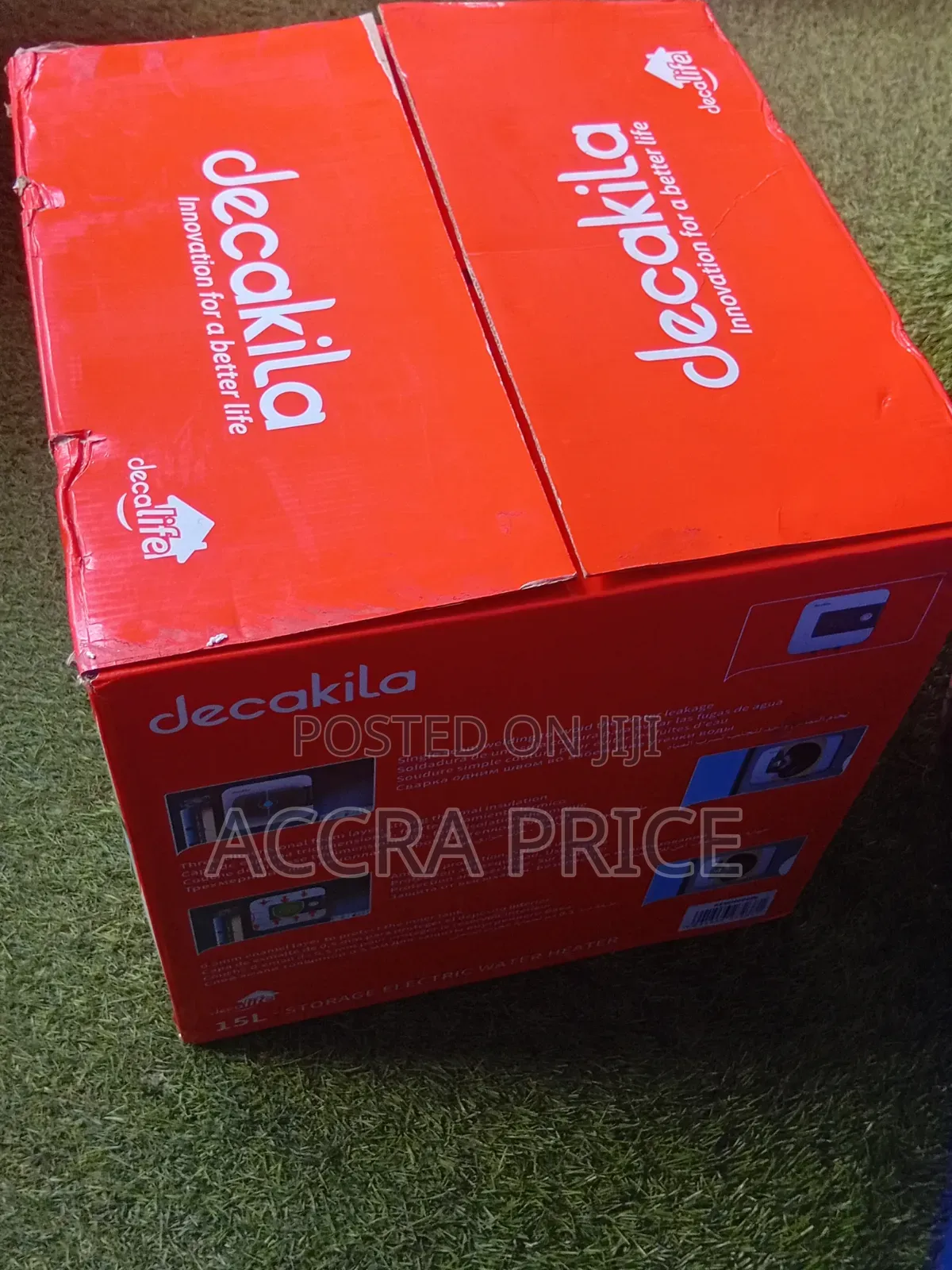 Decakila 15L Electric Water Heater Compact & Reliable