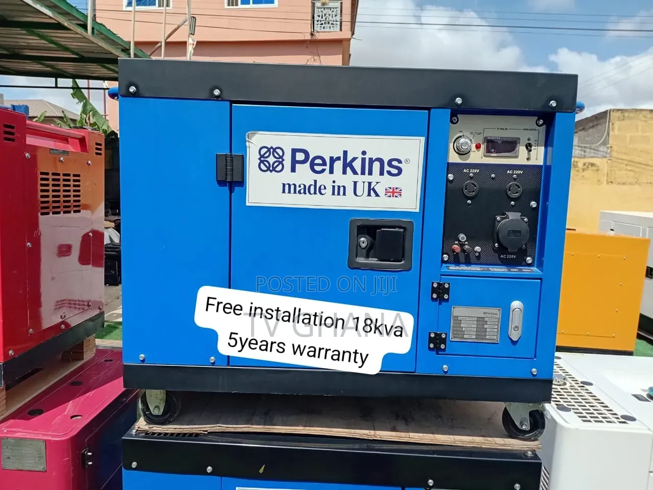 Heavy-Duty Perkins 18kVA Genset – Powerful Backup Electricity18kva