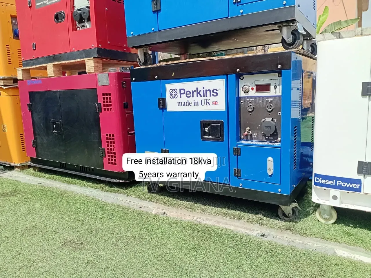 Perkins 18kVA Generator – Stable Power & Exceptional Performance18kva