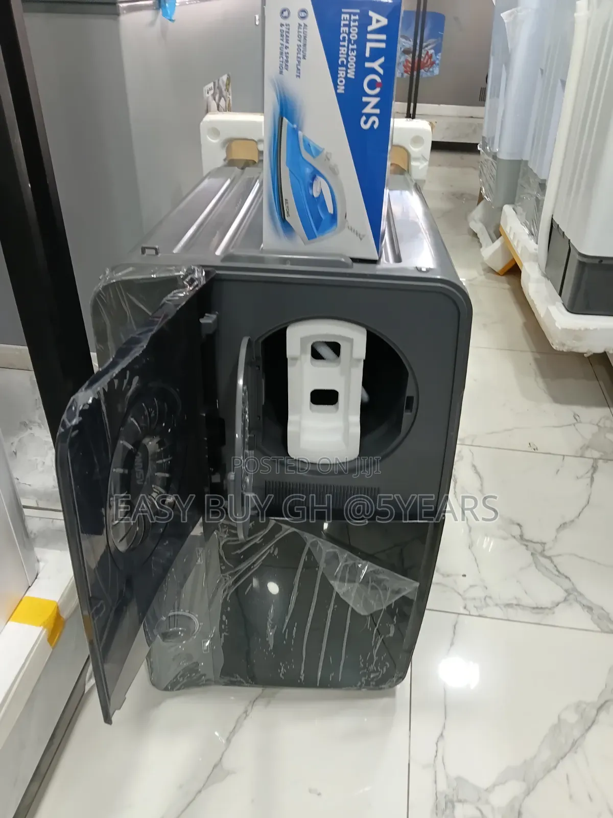 Asano 8kg Automatic Washing Machine for Home Use Plus Free Iron