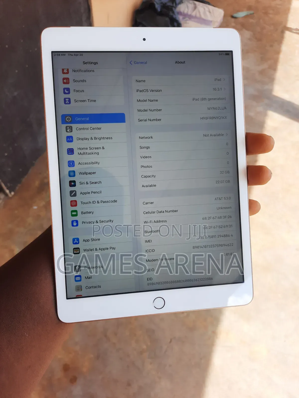 Apple iPad 10.2 (2020) 32 GB