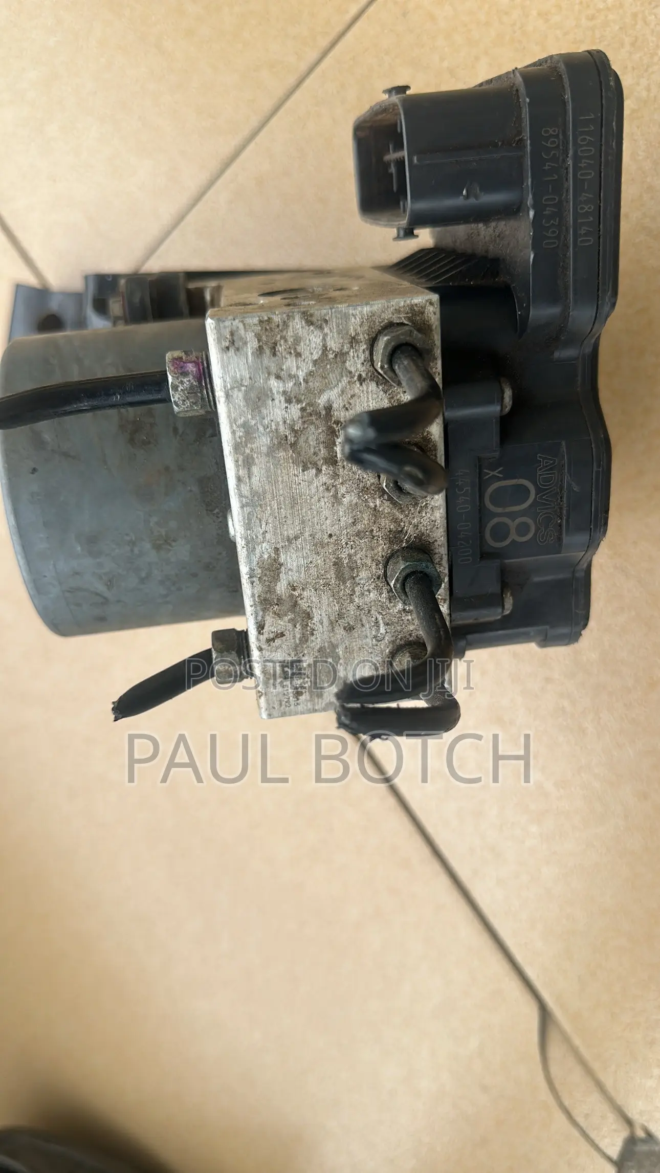 Anti-Lock Braking System Sensor(ABS) Hydraulic Control Module and Pump