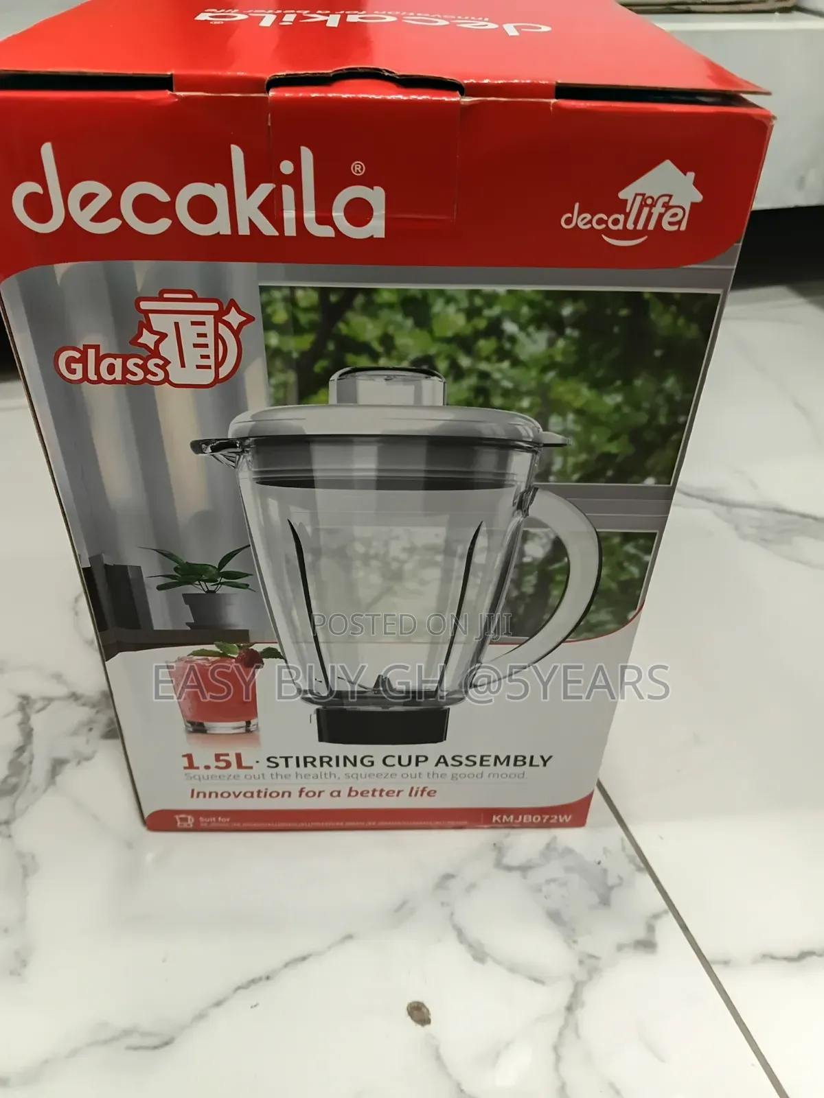 Durable and Efficient Decakila 1.5L Stirring Cup Assembly