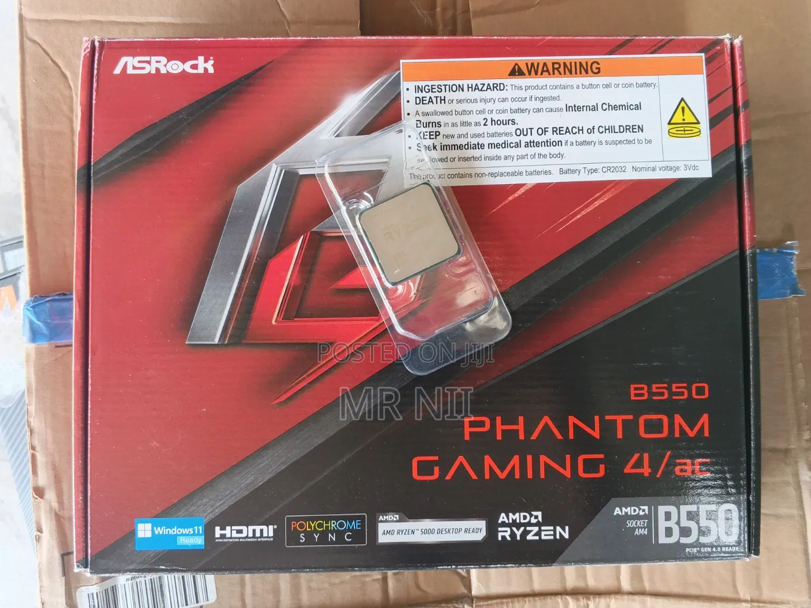Ryzen 7 5700x CPU + ASRock Motherboard