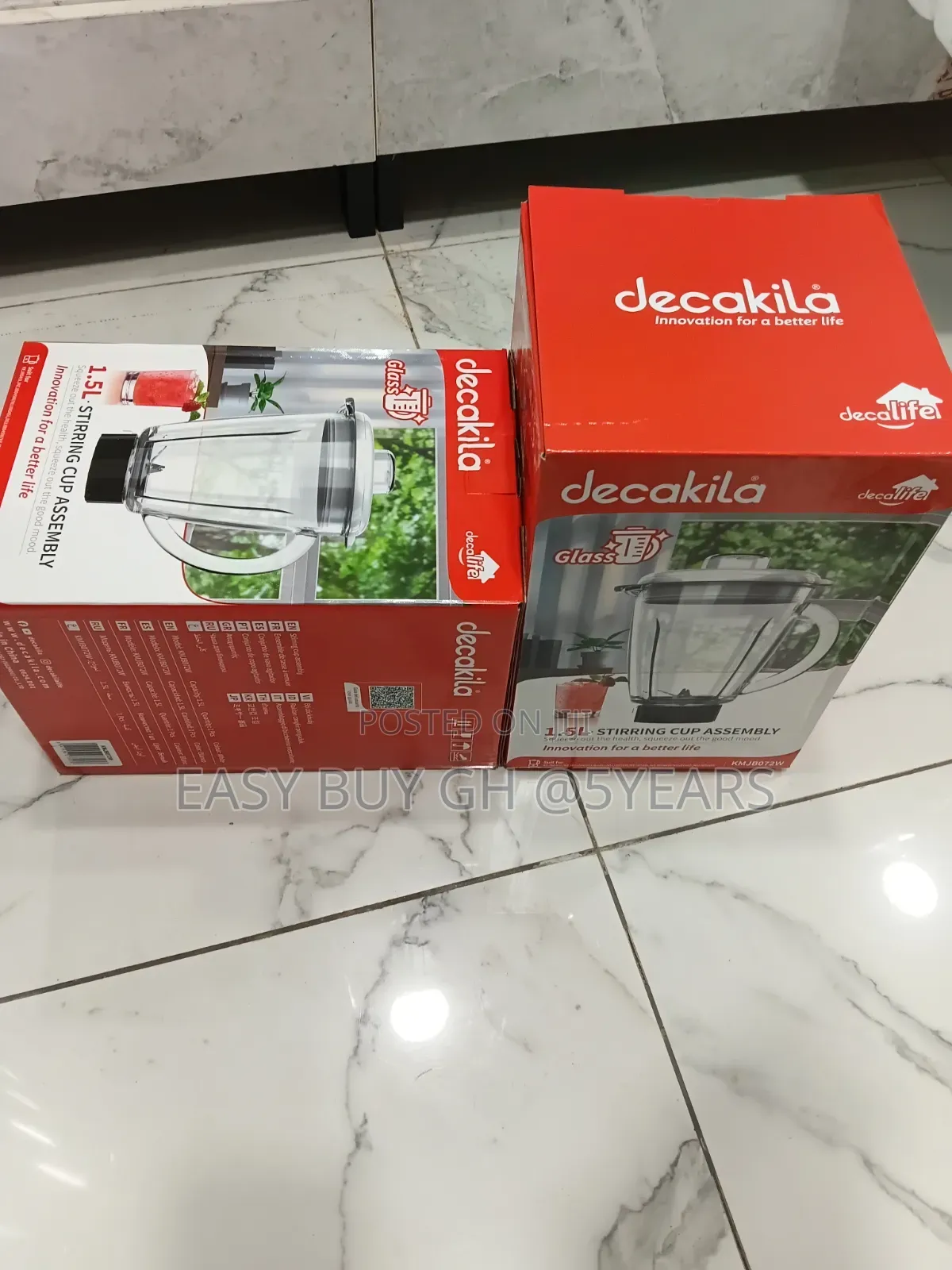 Durable and Efficient Decakila 1.5L Stirring Cup Assembly