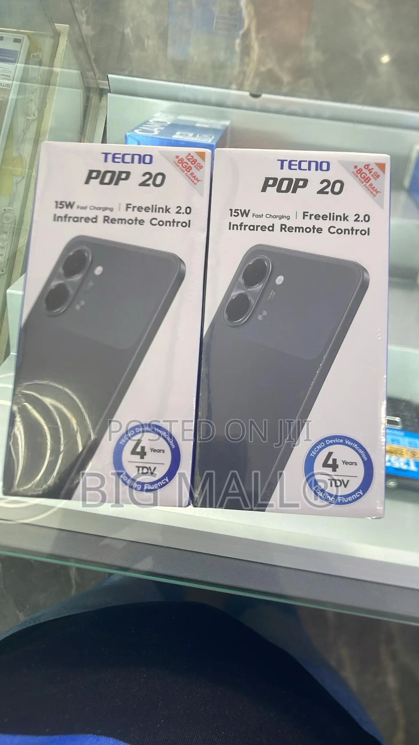 New Tecno Pop 20 64 GB Blue
