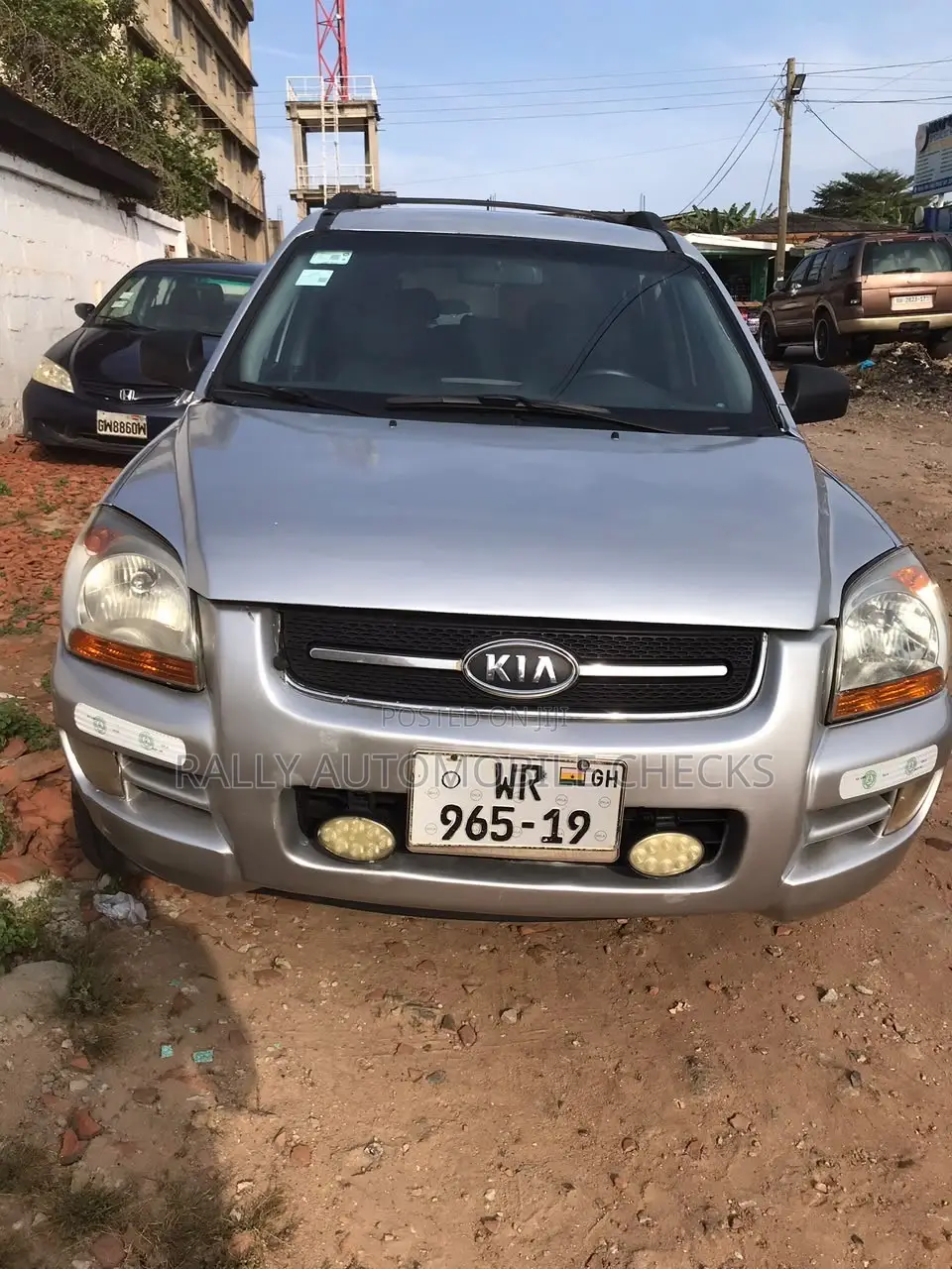Kia Sportage 2.7 V6 2007 Silver