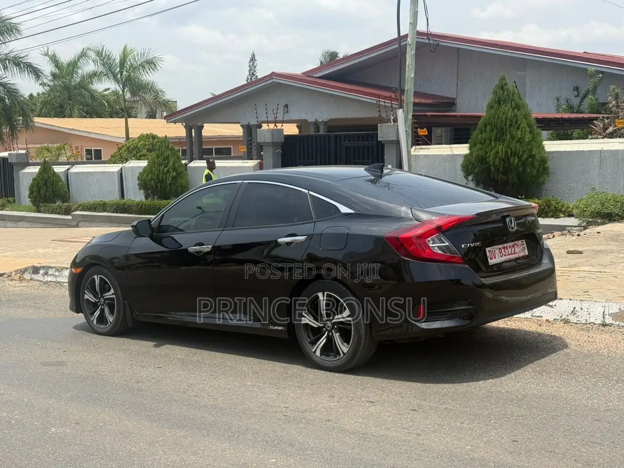 Honda Civic Touring 4dr Sedan (1.5L 4cyl) 2017 Black