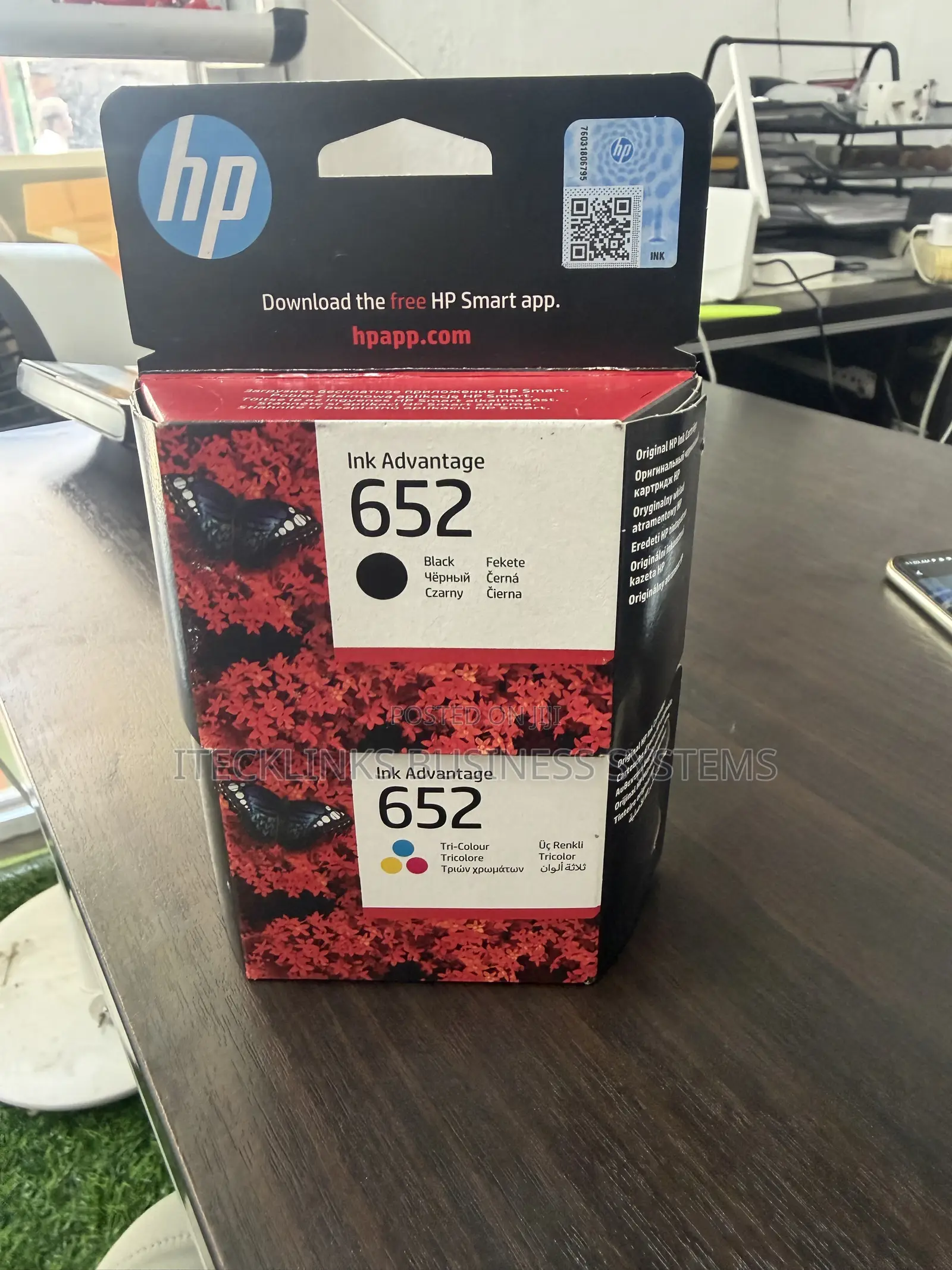 HP 652ink Black