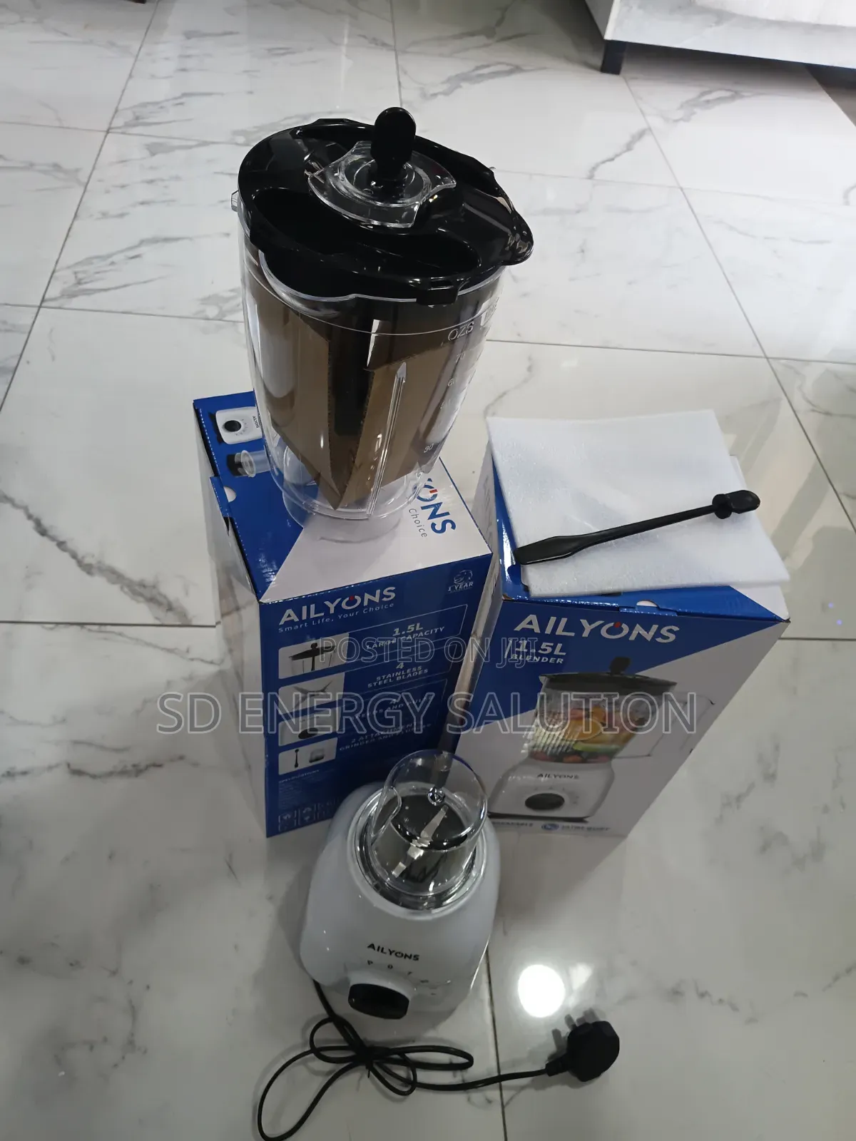 Ailyons Blender- Crush,Grind & Blend in Second