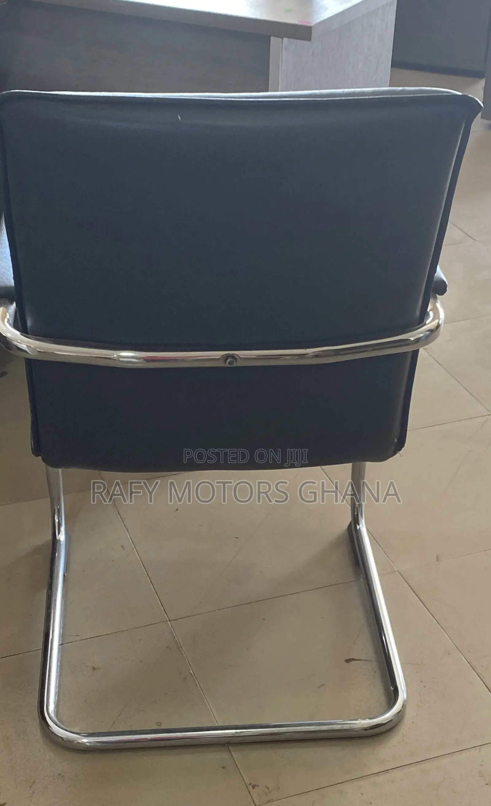 Black Leather Office Chair