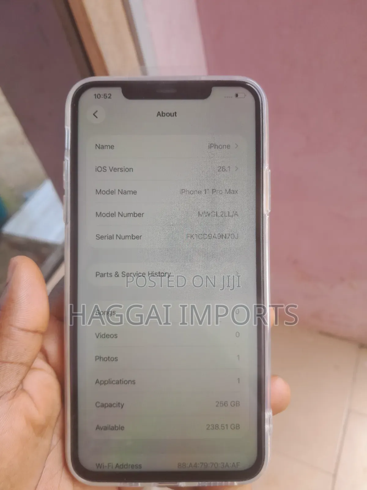 New Apple iPhone 11 Pro Max 256 GB Silver