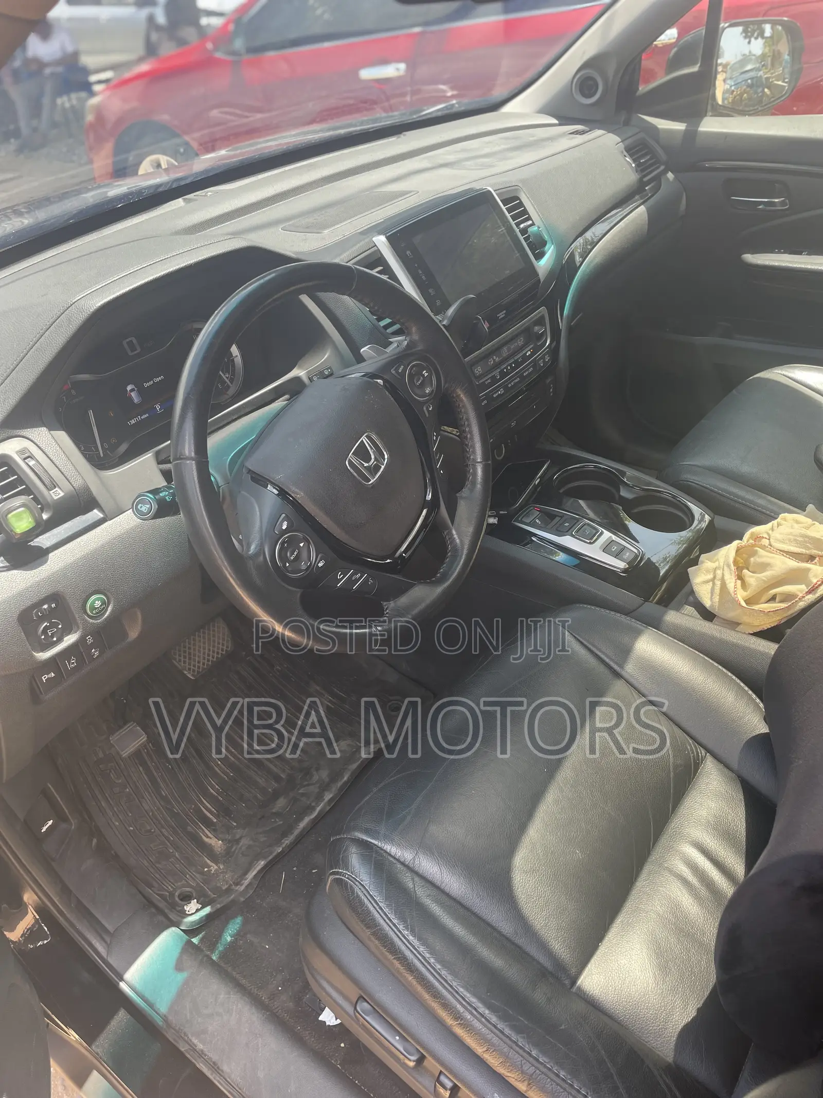 Honda Pilot Touring 4dr SUV 4WD (3.5L 6cyl 9A) 2017 Black