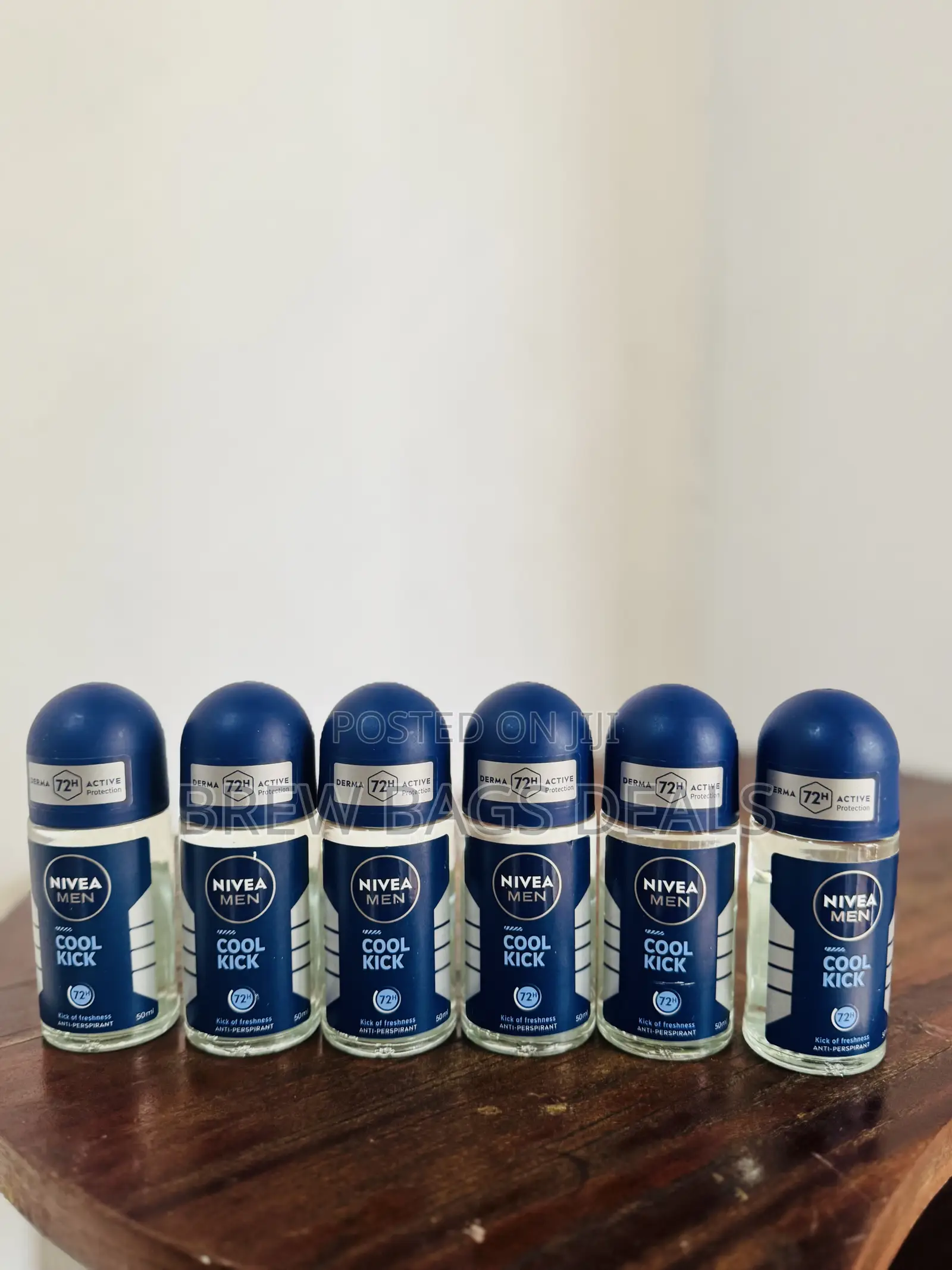 NIVEA Men Cool Kick Anti-Perspirant Roll-on Deodorant (50ml) From UK.