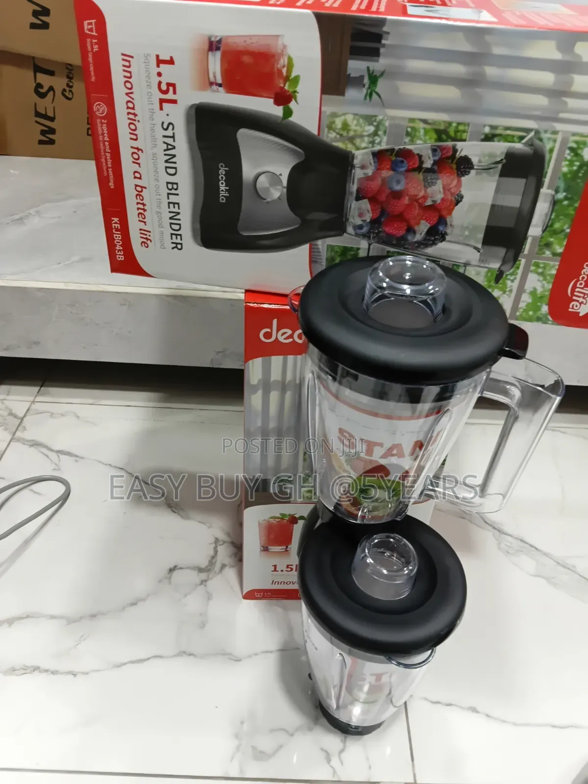 Decakila Live Smarter 1.5L Stand Blender