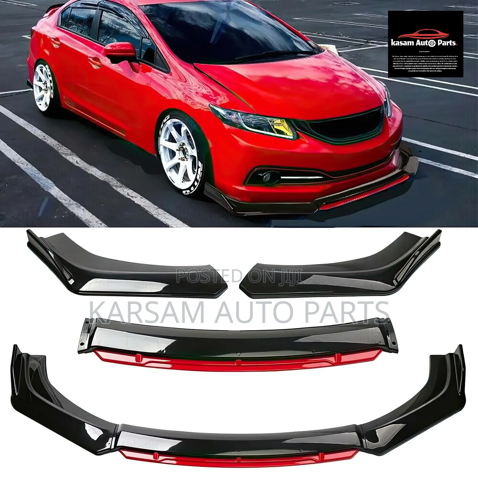 Universal Front Bumper Lip