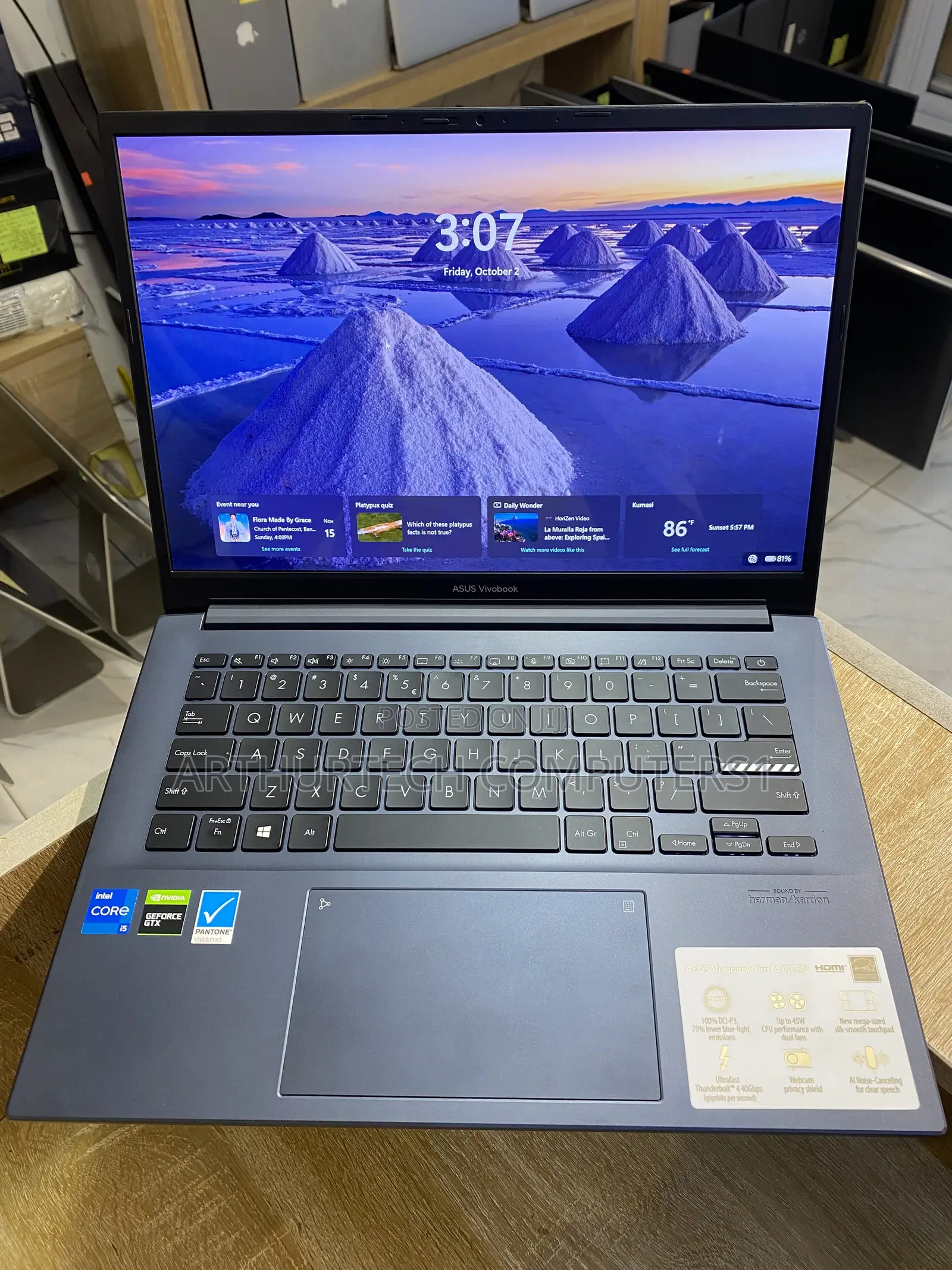 Laptop Asus Vivobook 14 16GB Intel Core i5 SSD 512GB