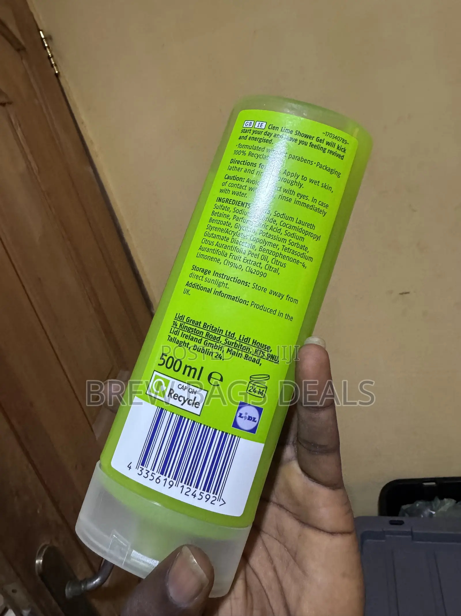 Cien Lime Shower Gel (500ml)from UK