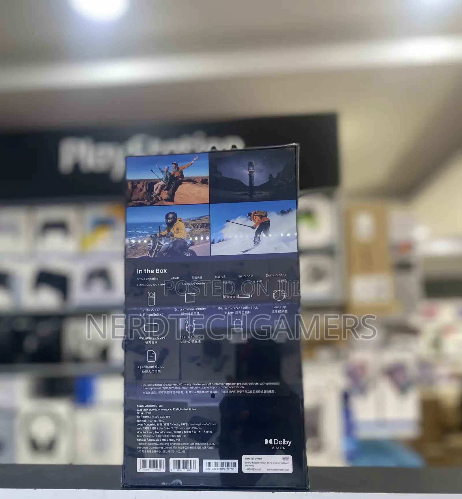 Insta 360 X6 8k 360 Camera