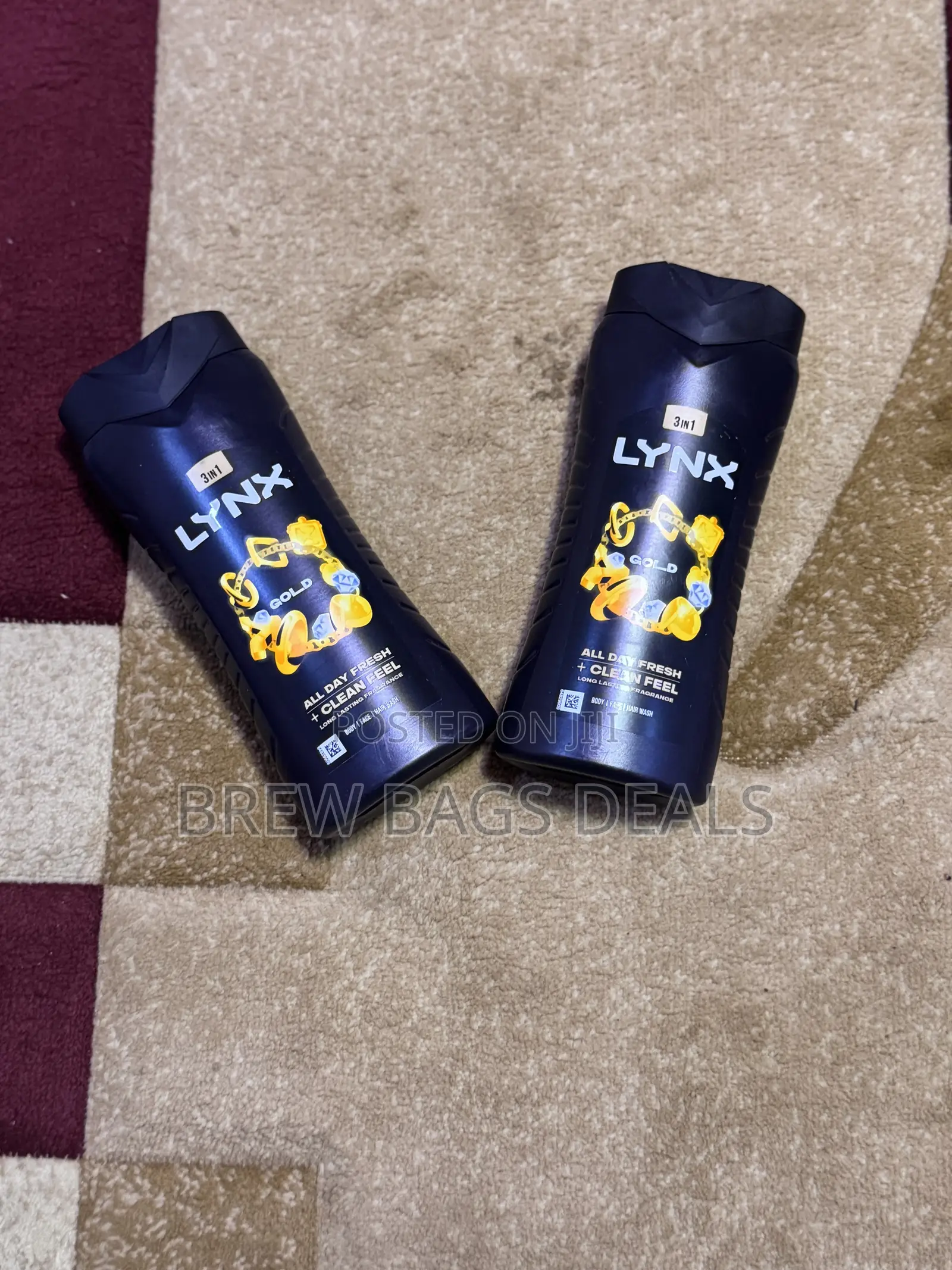 Lynx Gold 3-in-1 Body Wash All Day Fresh 500ml From UK.
