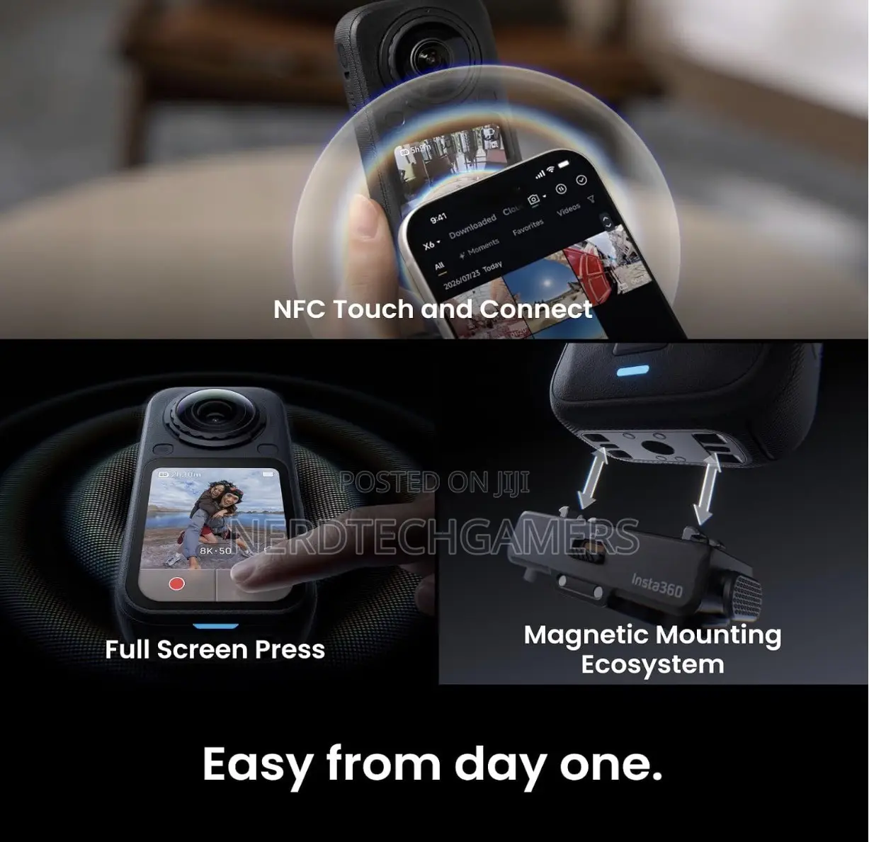 Insta 360 X6 8k 360 Camera