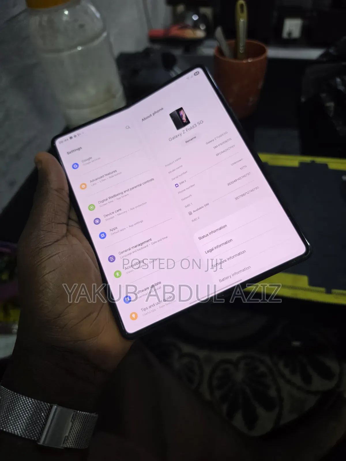 Samsung Galaxy Z Fold 3 256 GB Black
