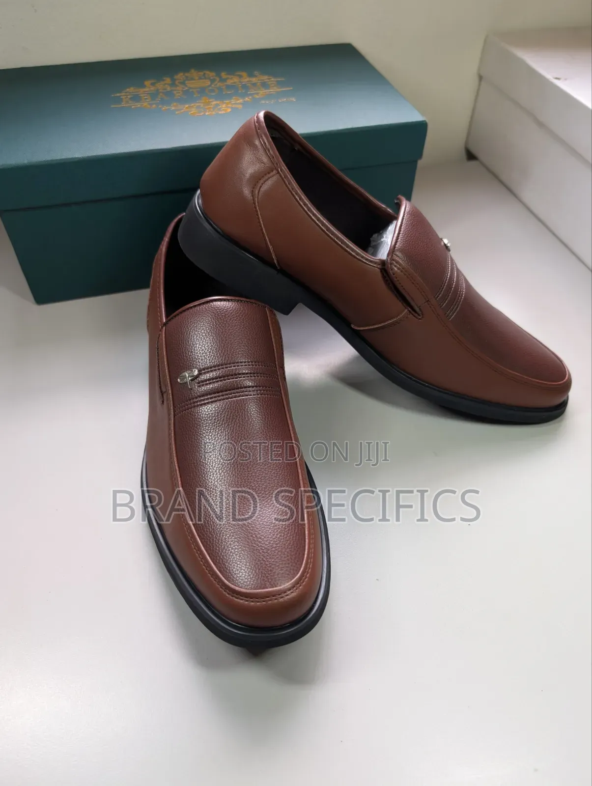 Men’s Brown Formal Loafers – Smart Office, Church & Wedding Shoes