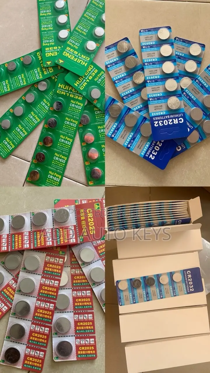 Car Remote Fob Battery
