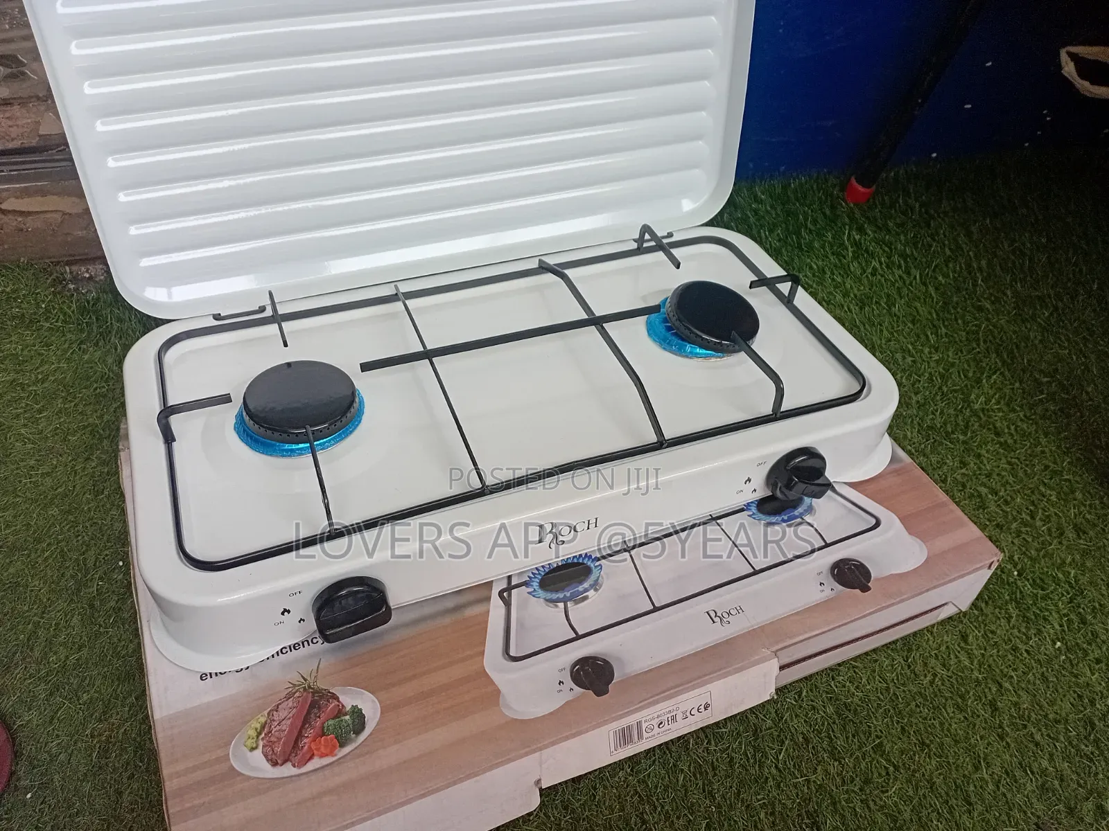Roch 522 Mm Stainless Burner Easy to Use Gas Stove.