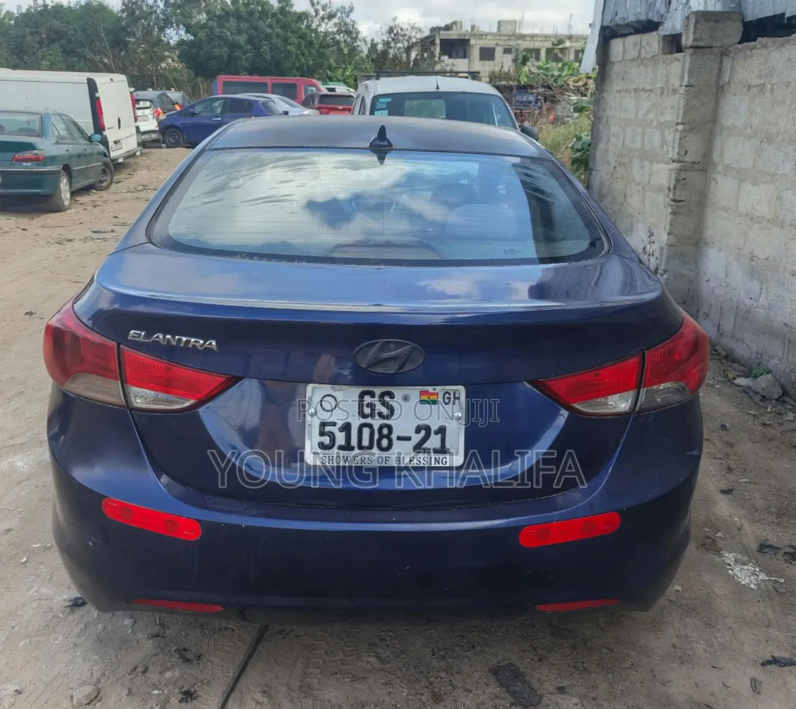 Hyundai Elantra 2013 Blue