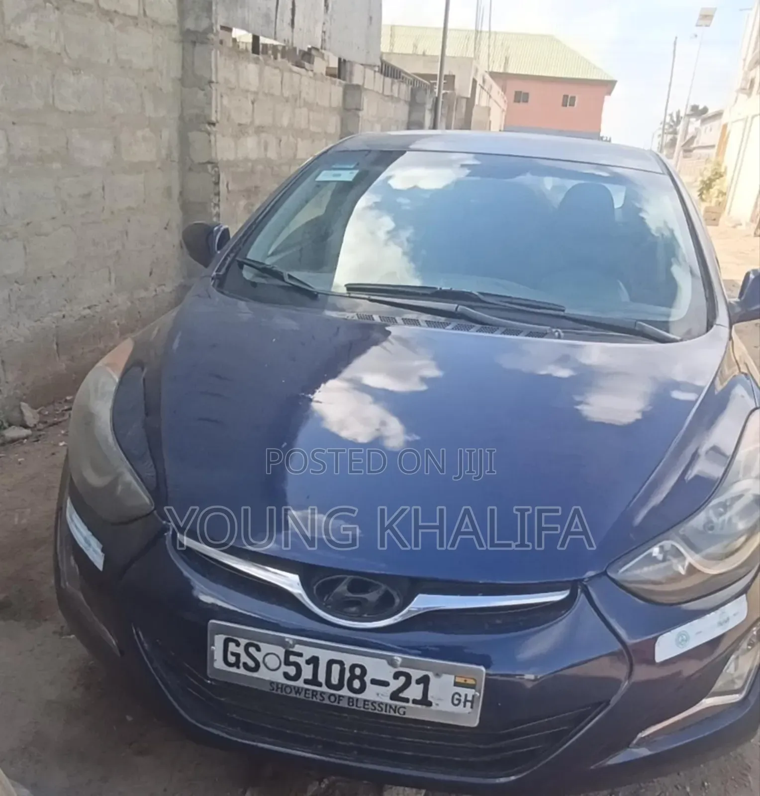 Hyundai Elantra 2013 Blue