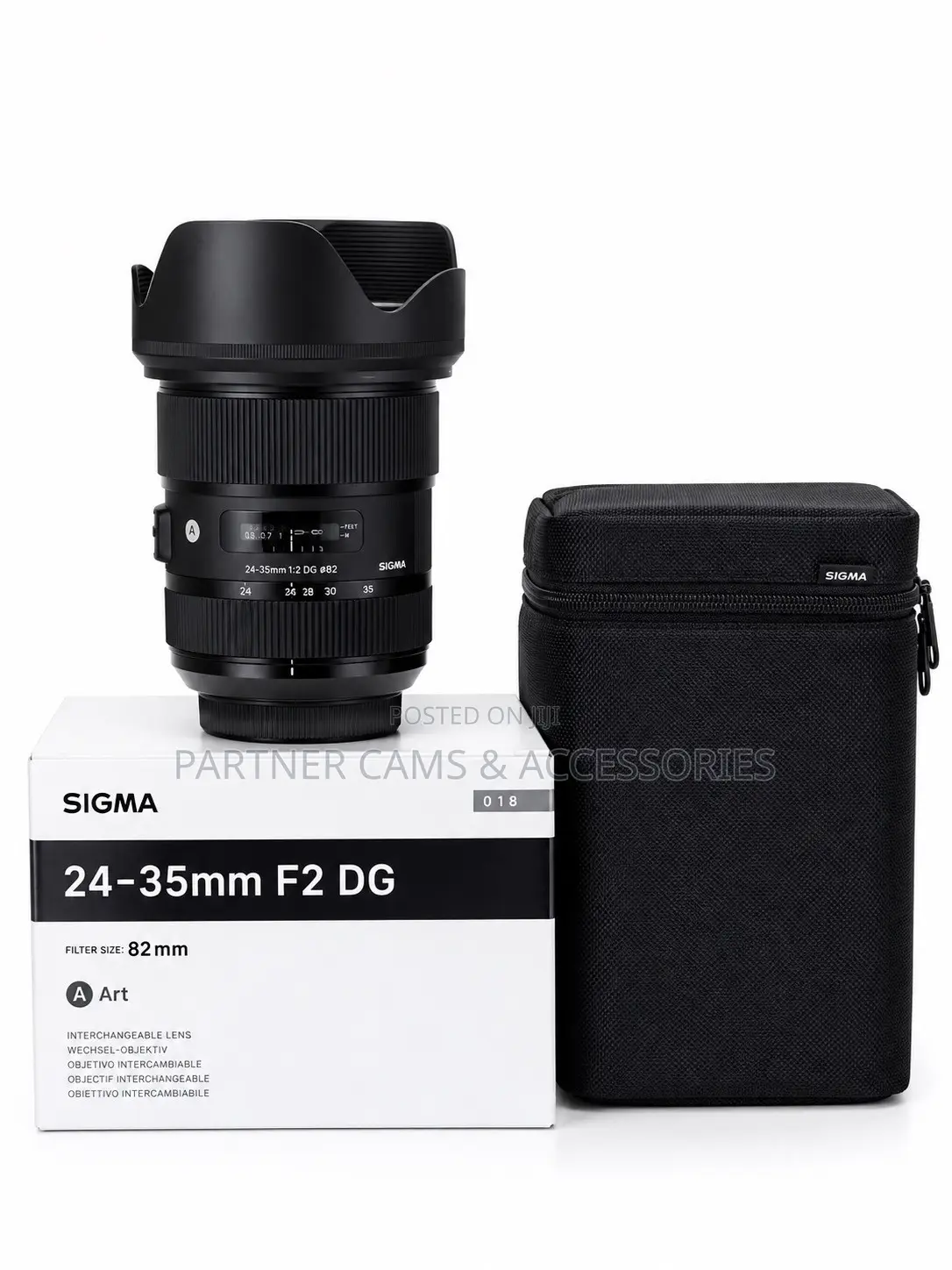 Sigma 24–35mm F2 DG Art Lens.