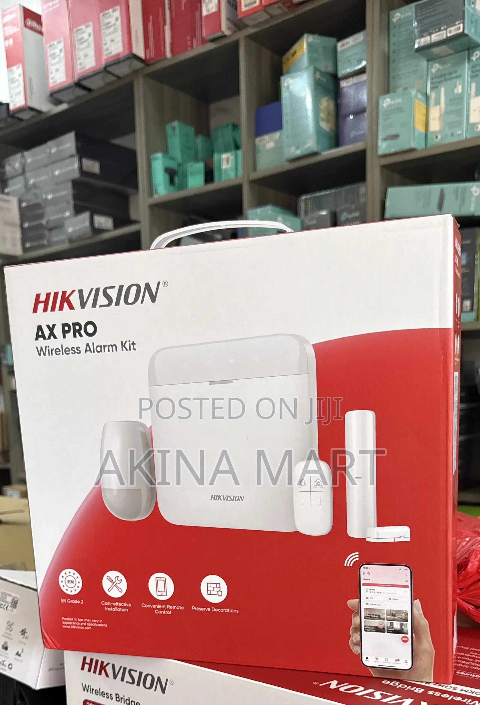 Hikvision AX PRO Wireless Alarm Kit Ds-Pwa64-KLT-We