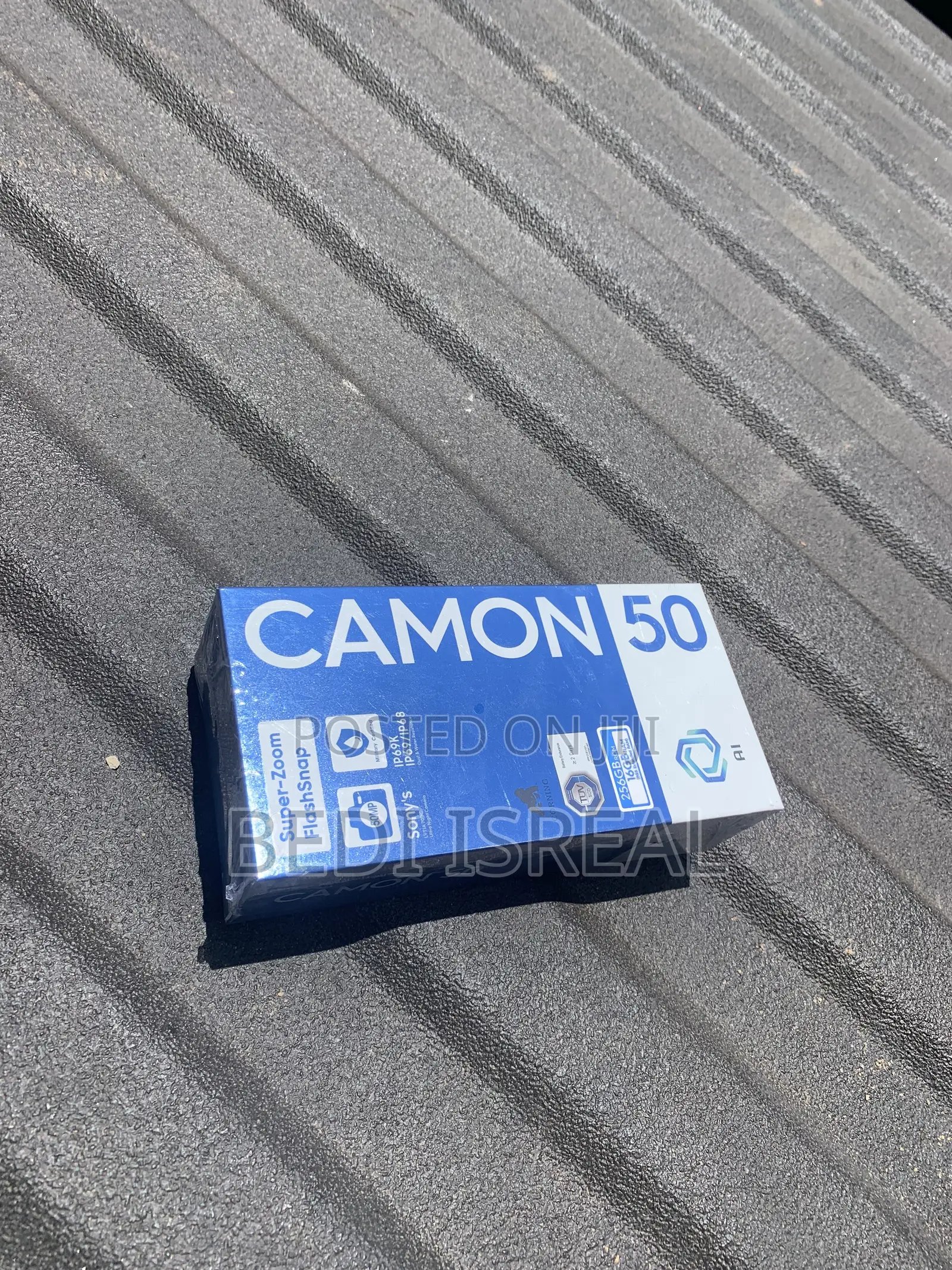 New Tecno Camon 50 256 GB Gray
