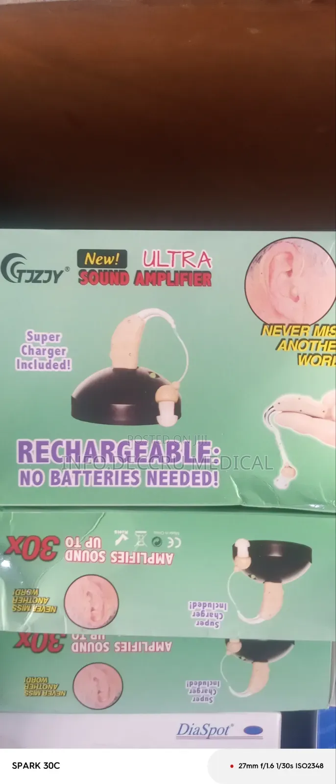 Ultra Sound Hearing Aid Amplifier