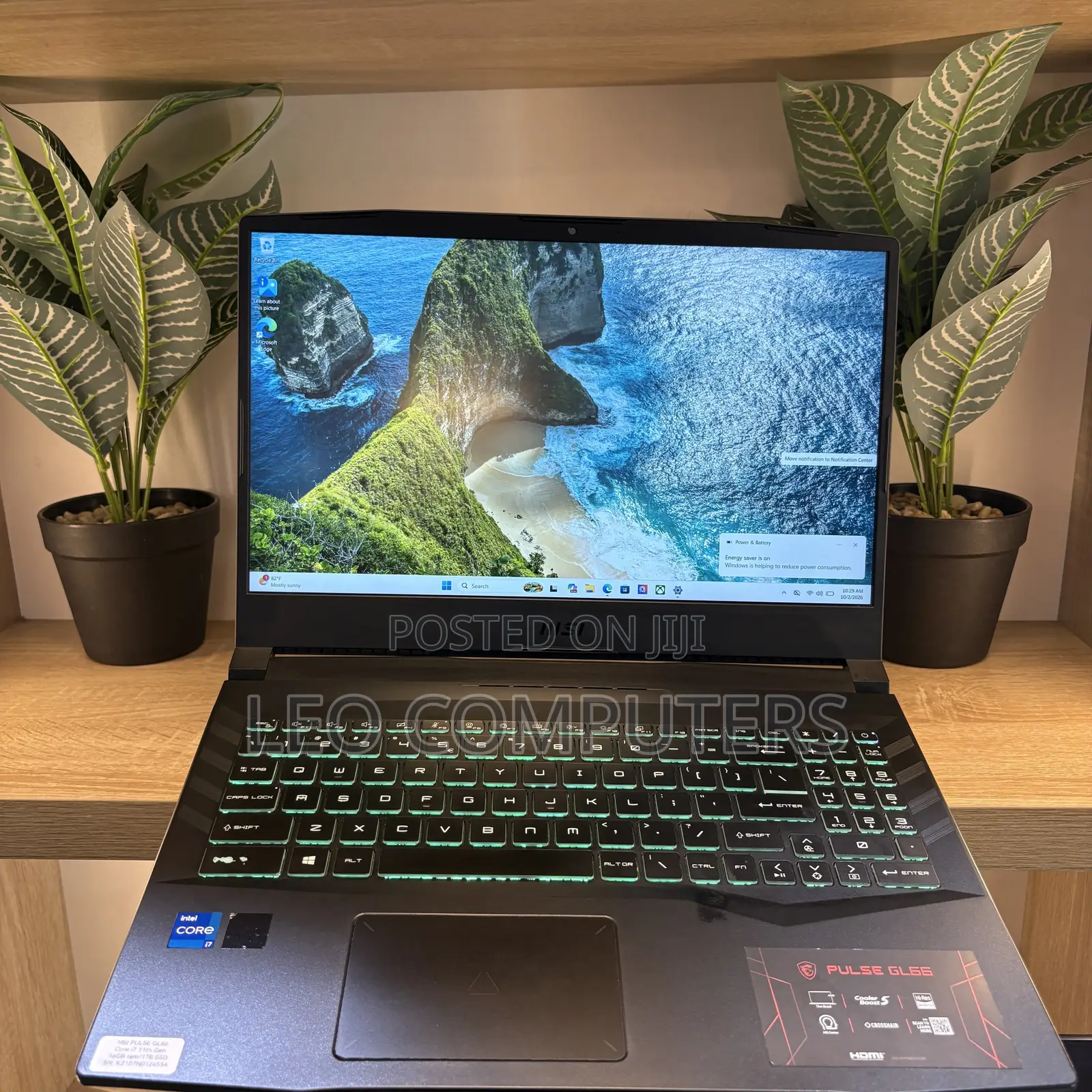 Laptop MSI Pulse GL66 16GB Intel Core i7 SSD 1T